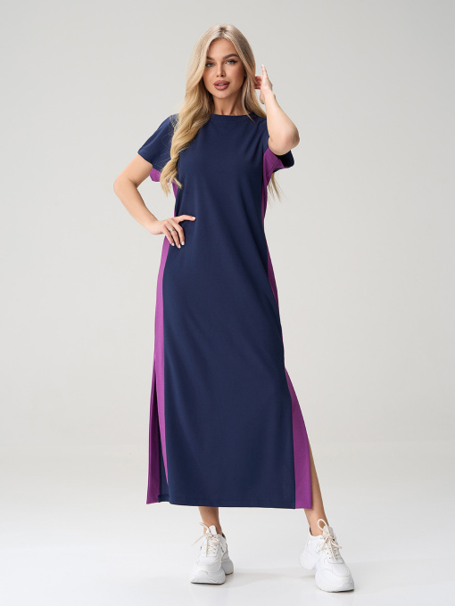 Платья ISSA Plus модель 15599_синий Фото