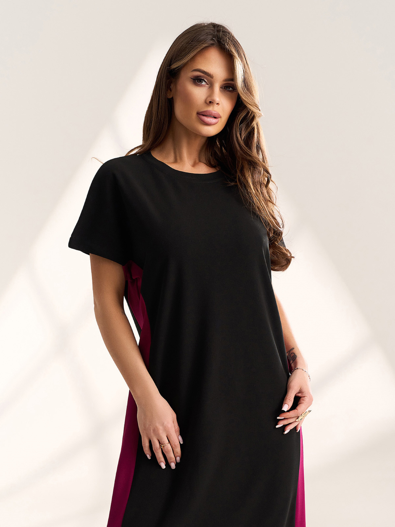 Платья ISSA Plus модель 15599_черный Фото