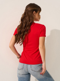 Футболки і поло ISSA Plus модель 15600_красный Фото