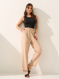 Брюки ISSA Plus модель 15601_светло-бежевый Фото