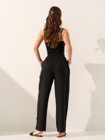 Брюки ISSA Plus модель 15601_черный Фото