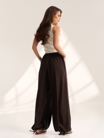 Брюки ISSA Plus модель SA-711_темно-коричневый Фото