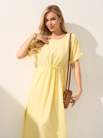 Платья ISSA Plus модель SA-714_желтый Фото