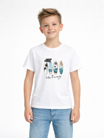 Дитяча футболка "Hello sunset" модель 12380132000 Дитяча футболка "Hello sunset" модель 12380132000 Фото