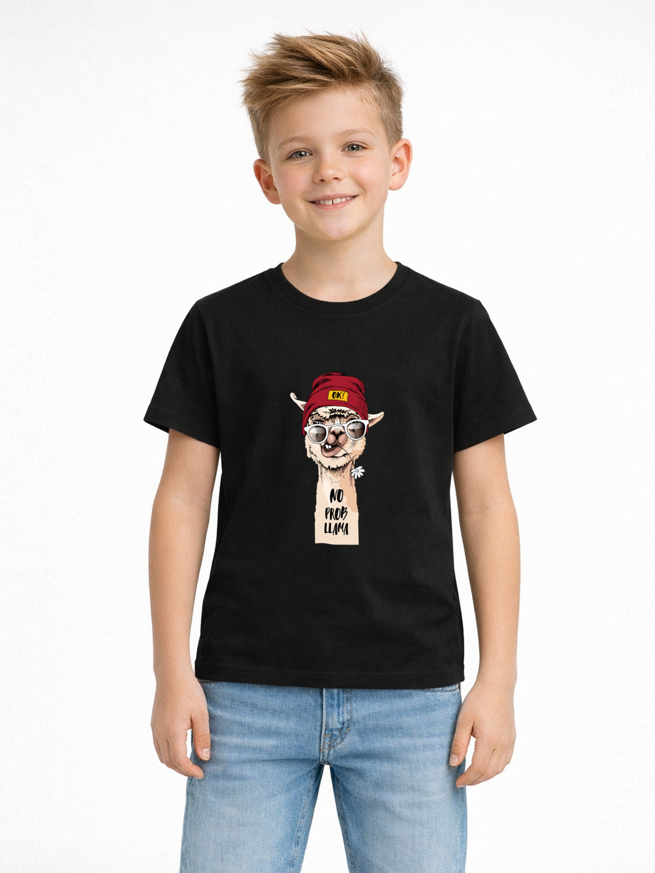 Дитяча футболка "No problama" модель 12380432909 Фото