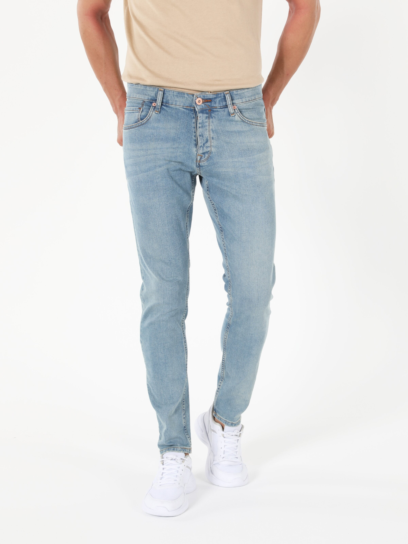 041 Danny Джинси Чоловічі  Вузького Крою модель CL1057166_Q1.V1_DN41717 Фото