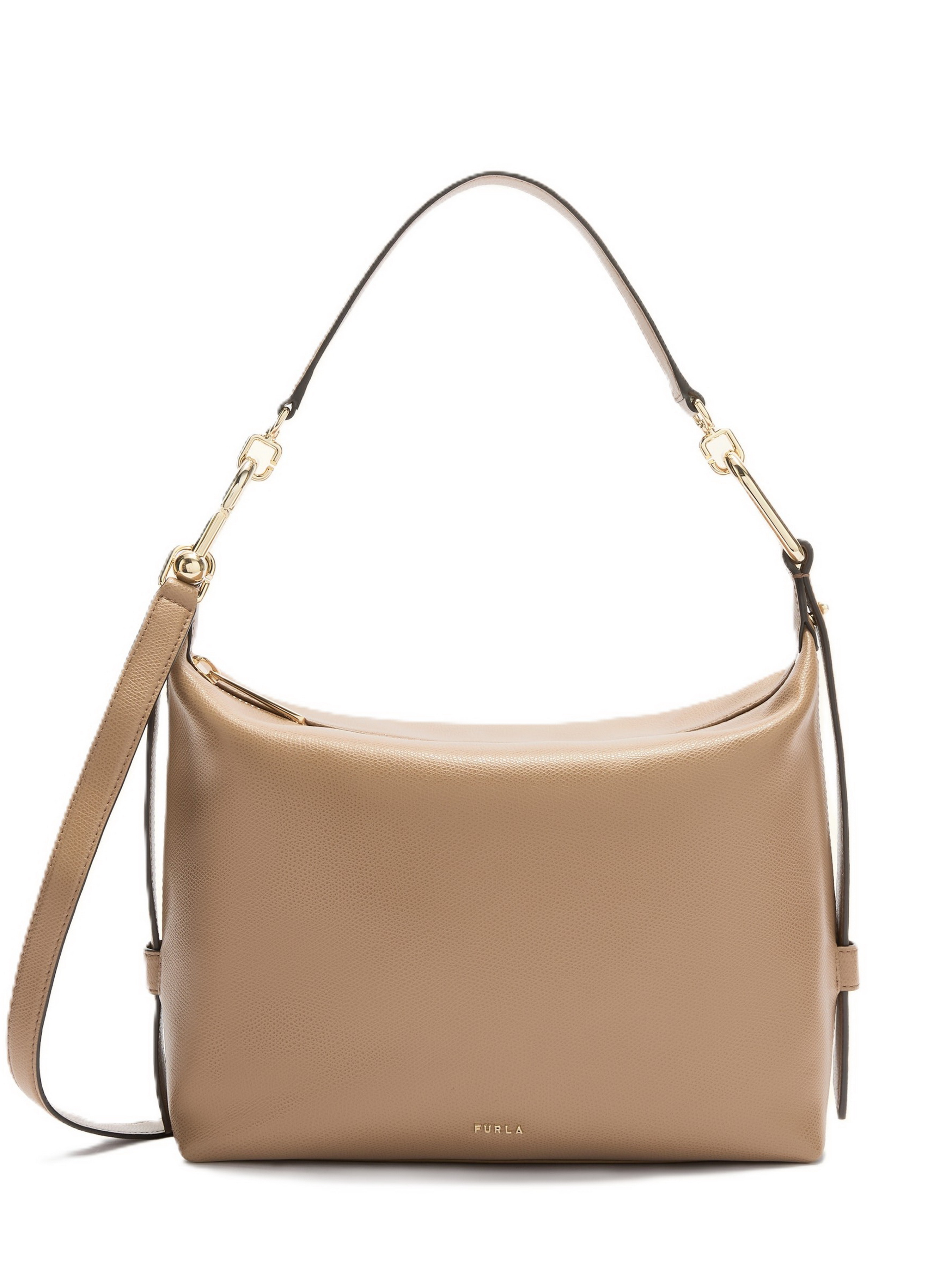 Furla Хобо (WB01964A.00234489S1007) Жіноче колір - Бежевий матеріал - Шкіра