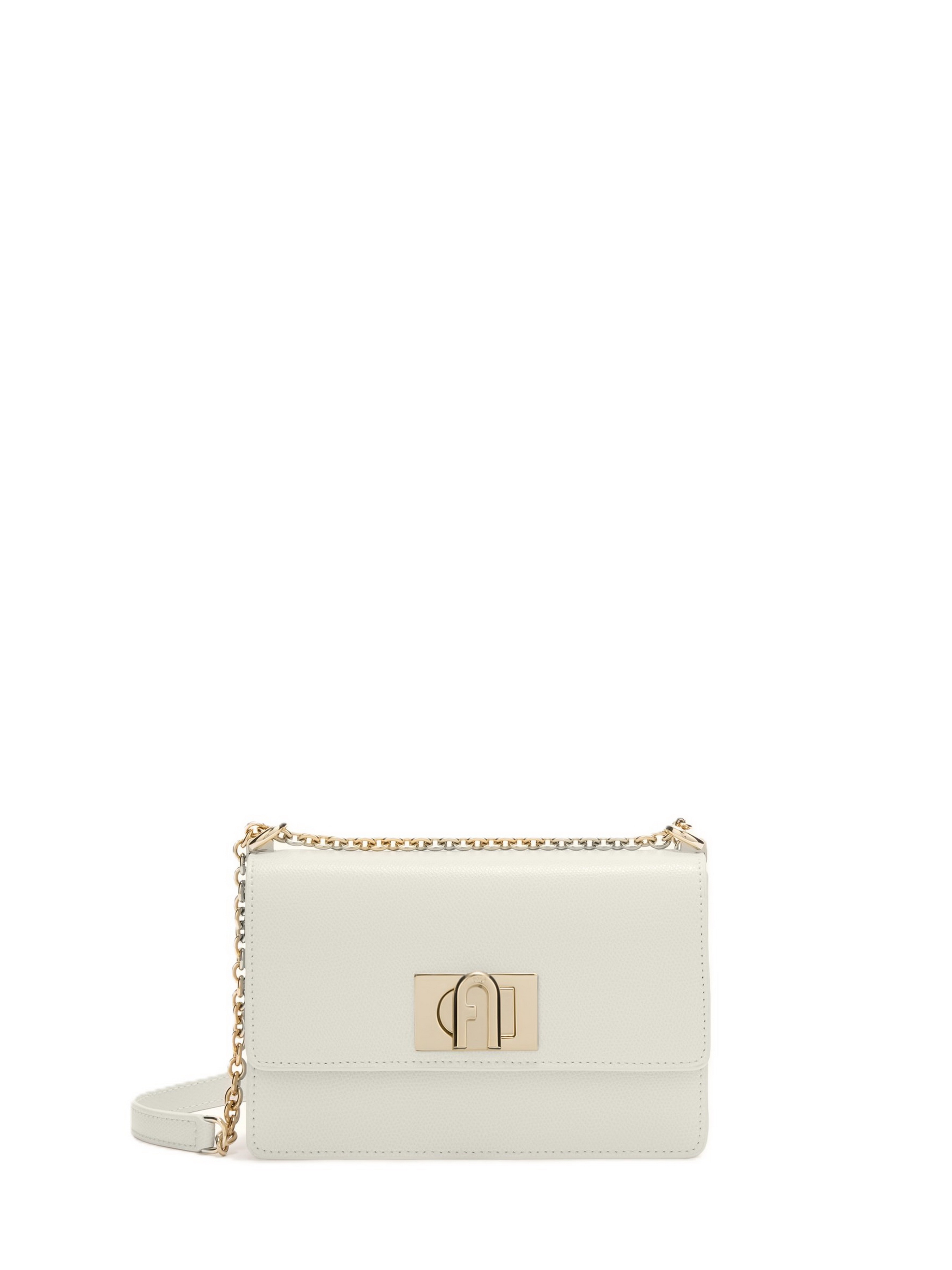 Furla Крос-боді (BAFKACOARE000PNN009161) Жіноче колір - Білий матеріал - Шкіра