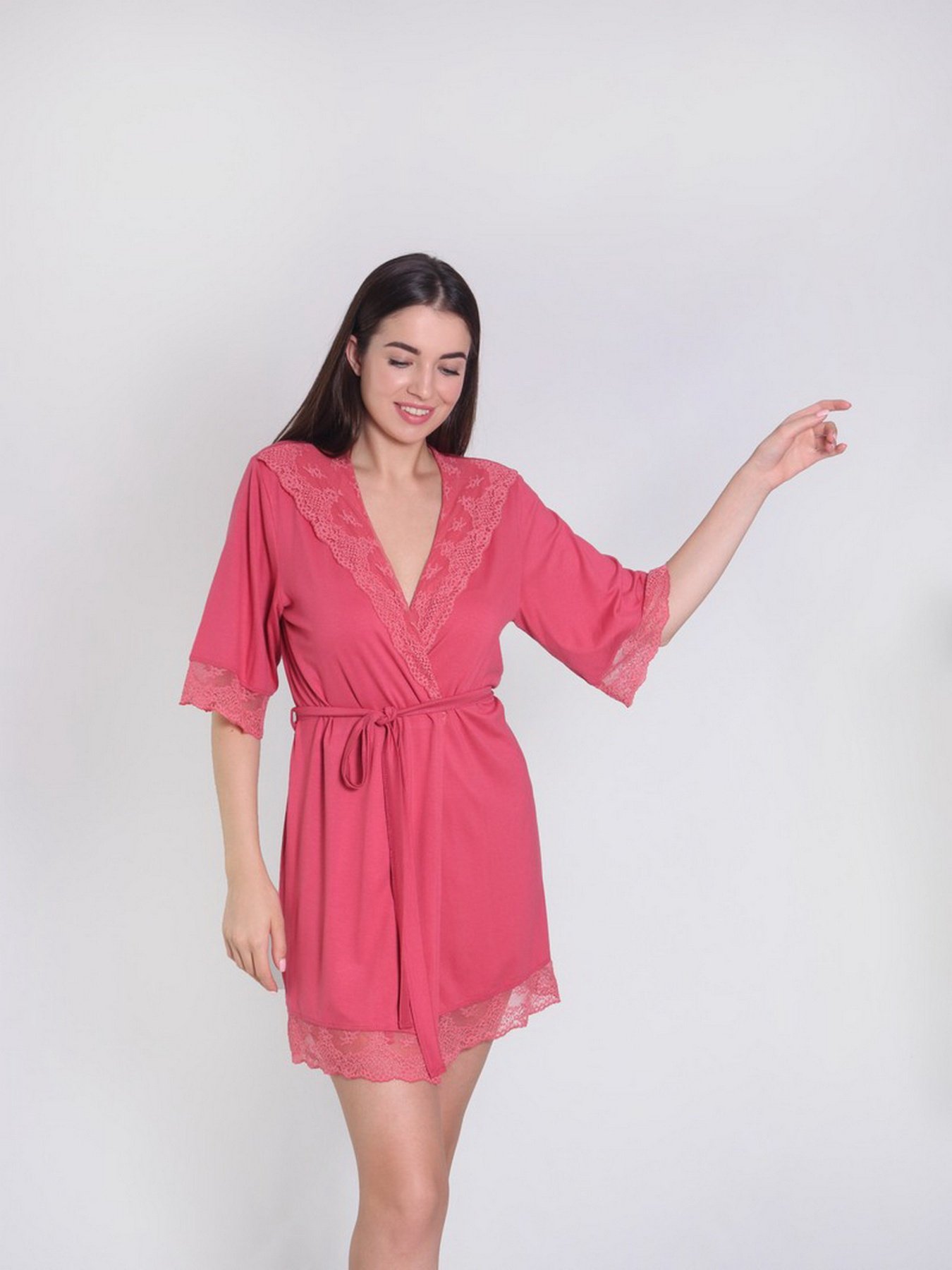 Халат VNOCHI модель 3502-92 Фото