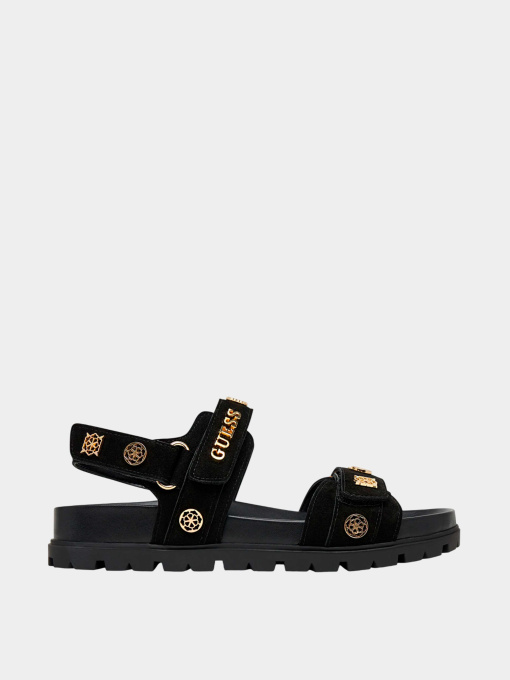 Сандалии GUESS модель FLPFLO-ESU03-BLACK Фото