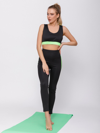 Спортивний костюм ISSA Plus модель 12450_blackgreen - фото