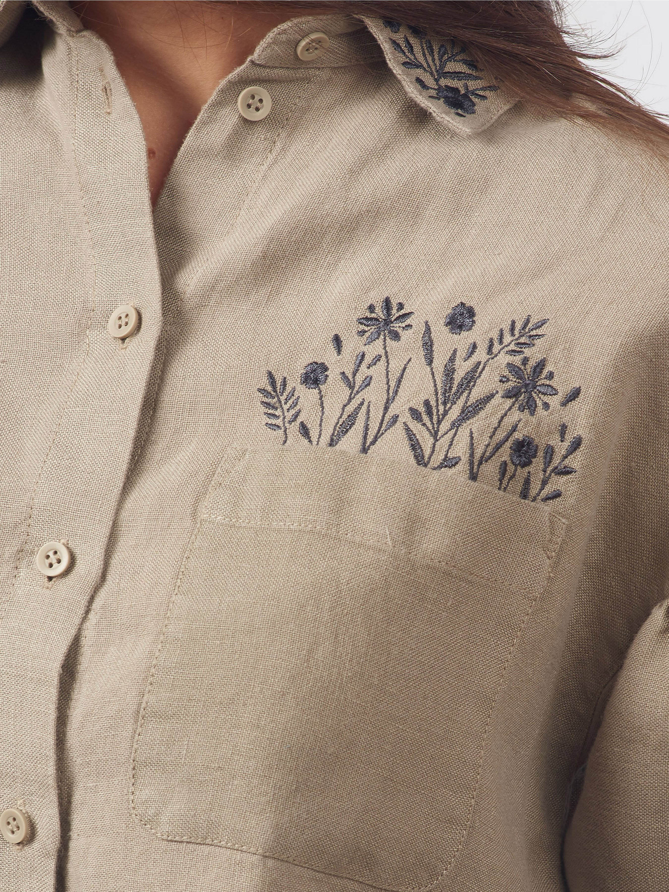 Вышитая рубашка Едельвіка модель 166-21-00 Фото