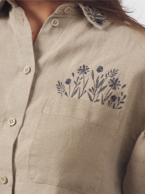 Вышитая рубашка Едельвіка модель 166-21-00 Фото