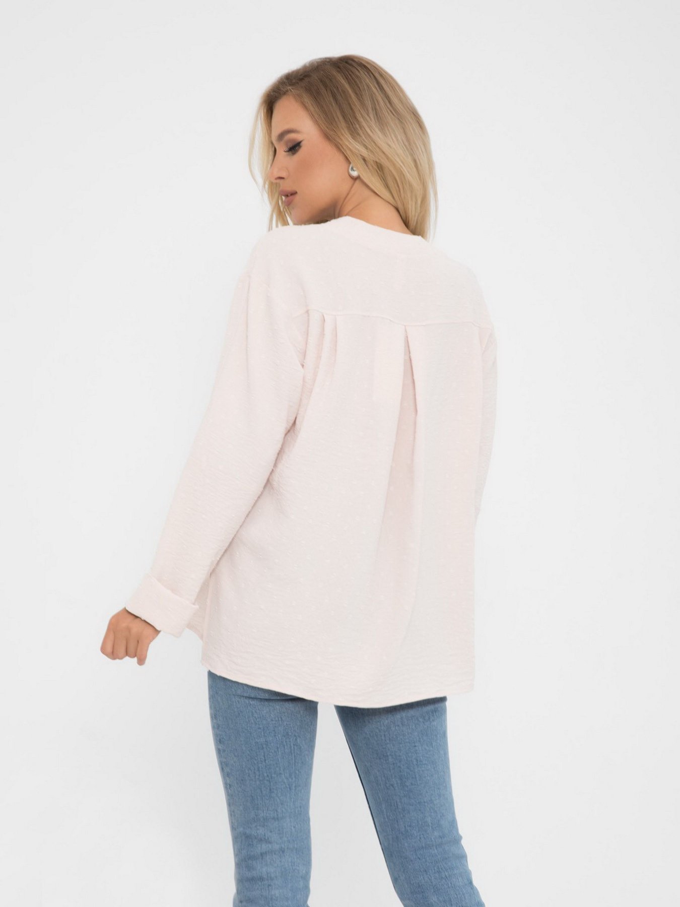 Рубашки ISSA Plus модель SA-271_beige Фото