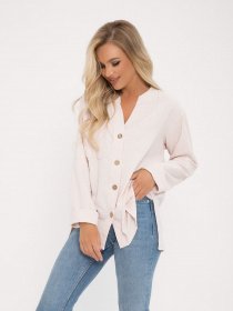 Рубашки ISSA Plus модель SA-271_beige Фото