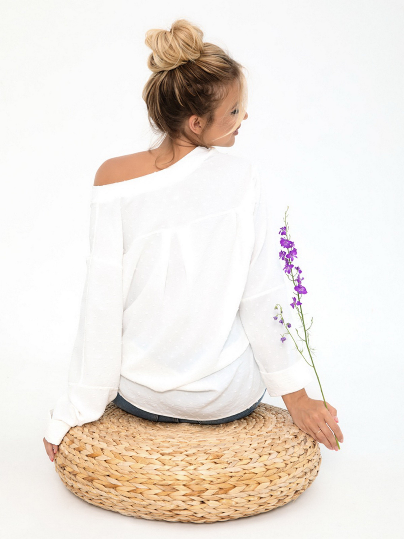 Рубашки ISSA Plus модель SA-271_white Фото