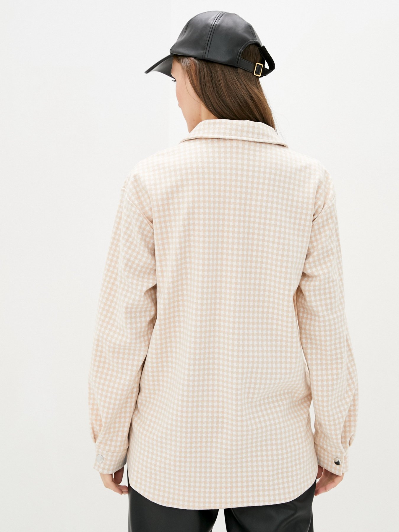 Рубашки ISSA Plus модель 12931_beige Фото