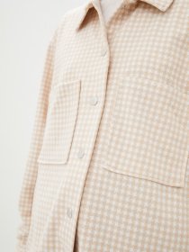 Рубашки ISSA Plus модель 12931_beige Фото