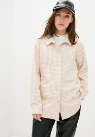 Рубашки ISSA Plus модель 12931_beige Фото