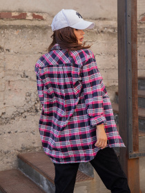 Рубашки ISSA Plus модель 13041_crimson Фото