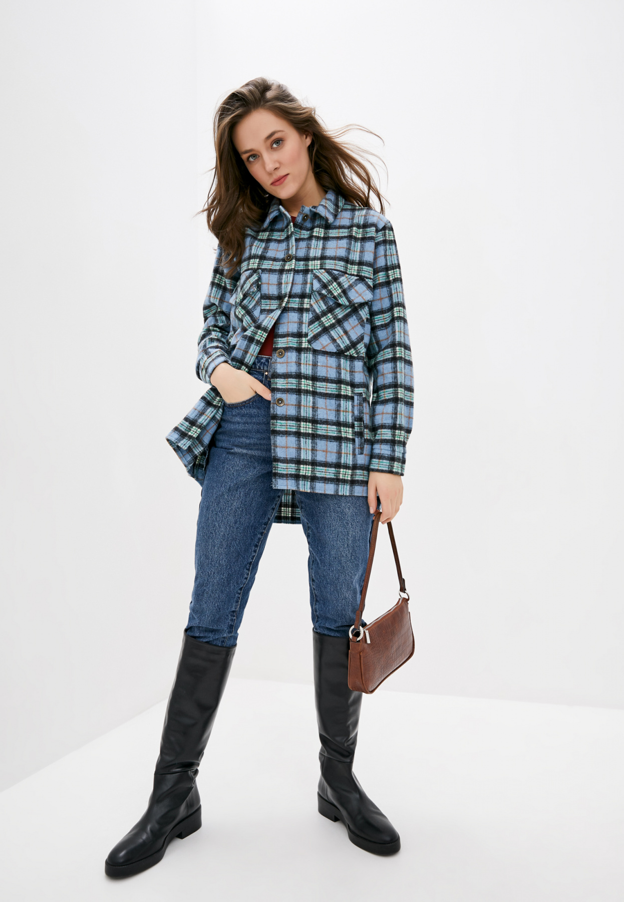 Рубашки ISSA Plus модель 12917_blue Рубашки ISSA Plus модель 12917_blue Фото