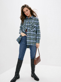 Рубашки ISSA Plus модель 12917_blue Рубашки ISSA Plus модель 12917_blue Фото