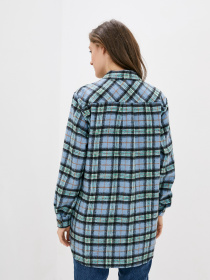 Рубашки ISSA Plus модель 12917_blue Рубашки ISSA Plus модель 12917_blue Фото