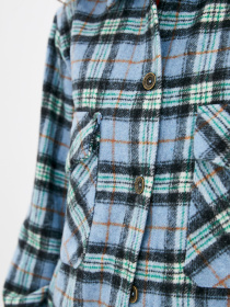 Рубашки ISSA Plus модель 12917_blue Рубашки ISSA Plus модель 12917_blue Фото