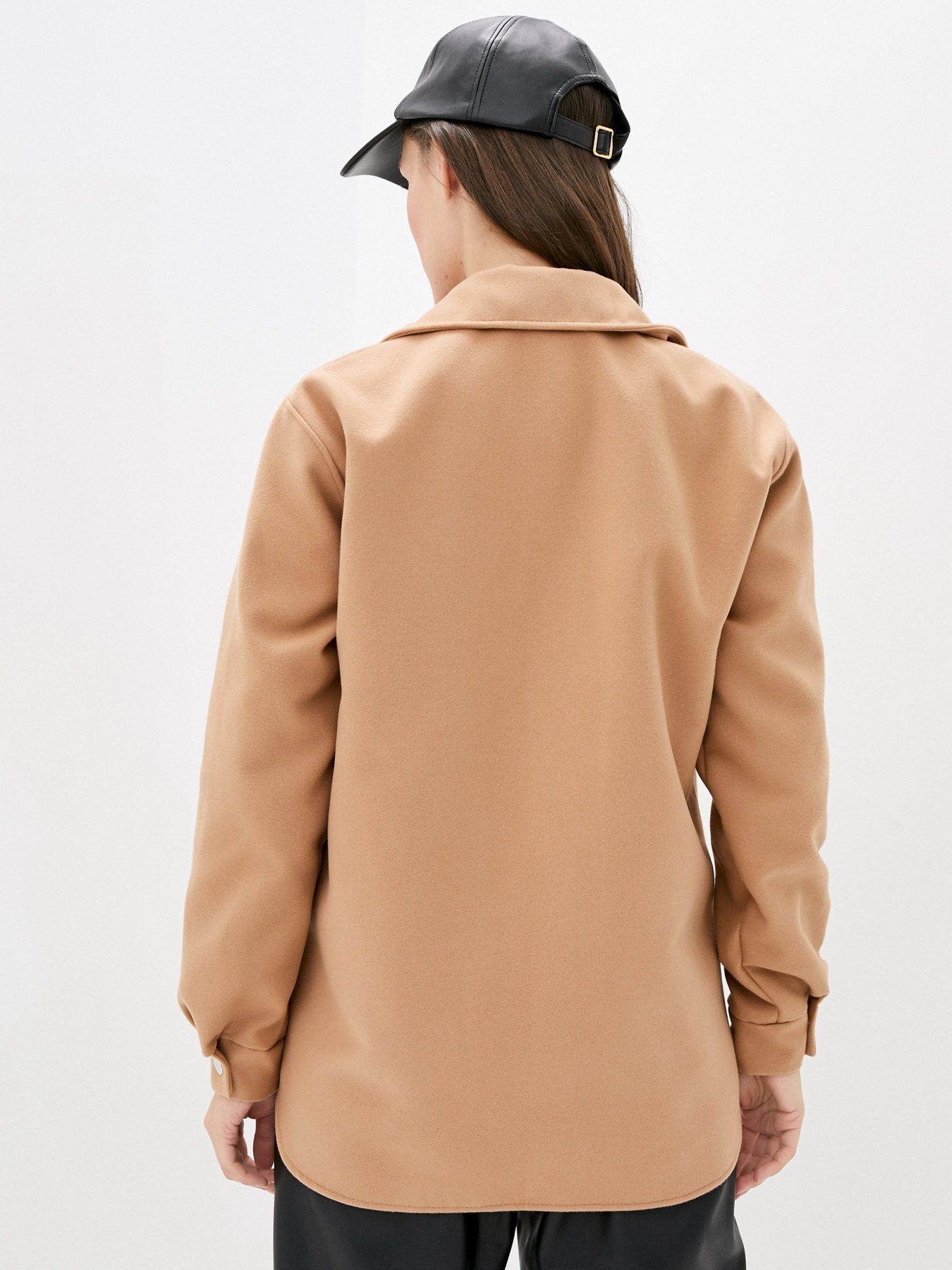 Куртка-сорочка ISSA Plus модель 12930_beige Фото