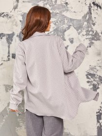 Рубашки ISSA Plus модель 12931_grey Фото