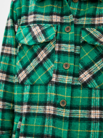 Рубашка ISSA Plus модель 12917_green Фото