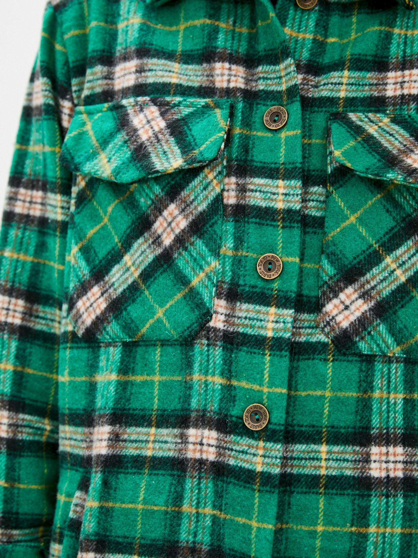 Рубашка повседневная ISSA Plus модель 12917_green Фото