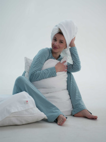 Набір 2 жакардові рушники в коробці  Білий Lovely Svi  модель 150226 Фото