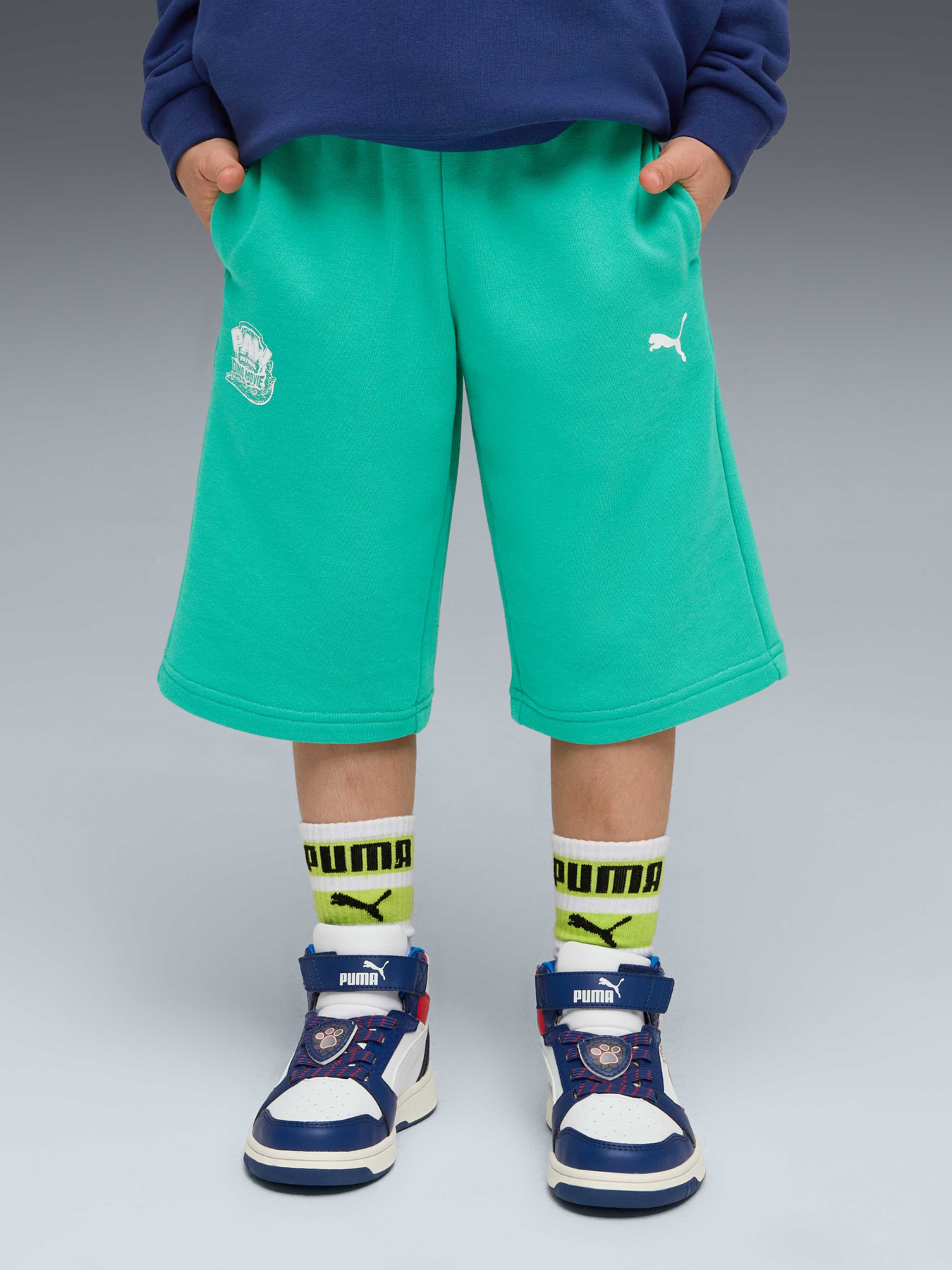 Шорты PUMA x Paw Patrol Jorts модель 634937 Шорты PUMA x Paw Patrol Jorts модель 634937 Фото