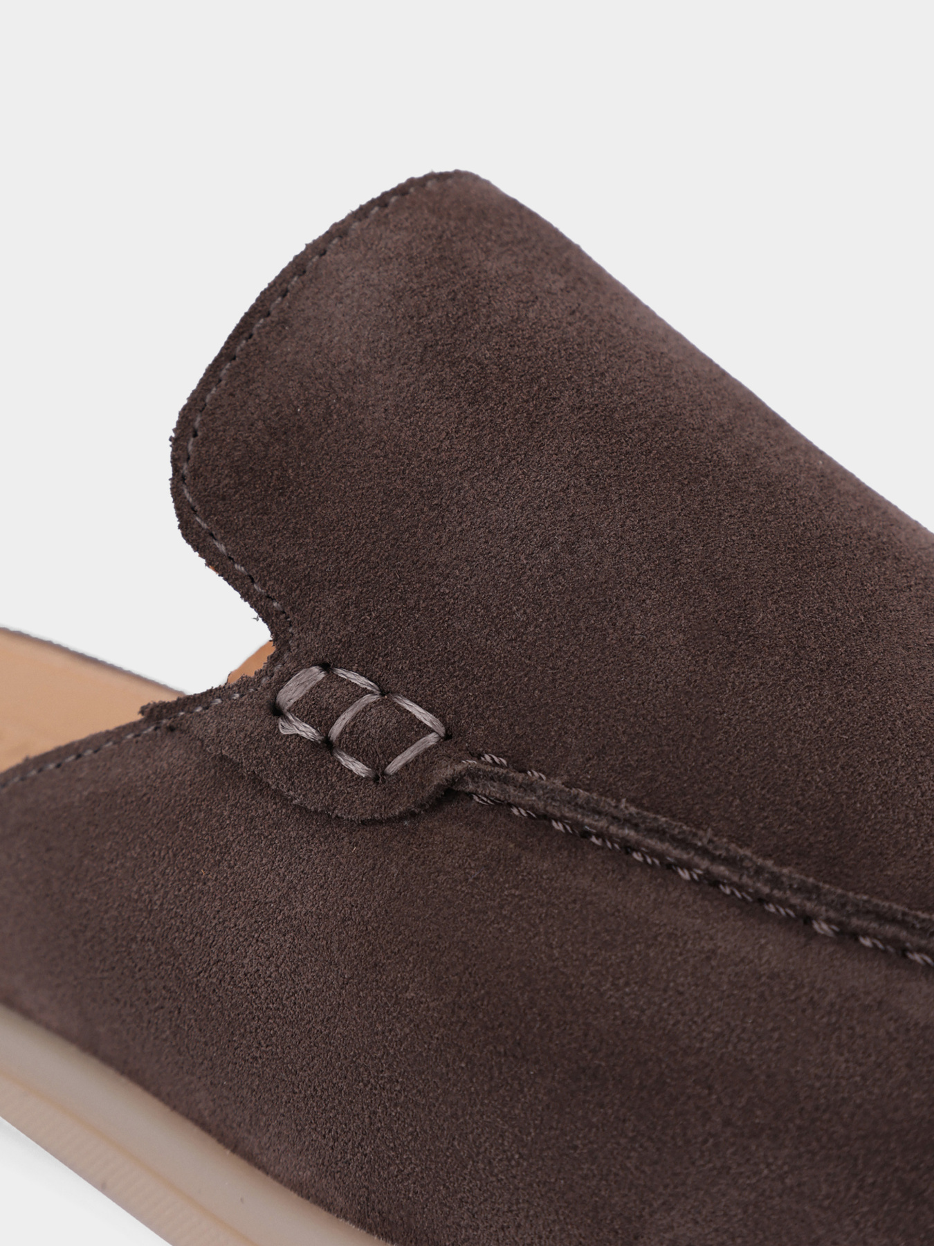 Чоловічі замшеві сабо сірі модель 5101D-101-372 Чоловічі замшеві сабо сірі модель 5101D-101-372 Фото