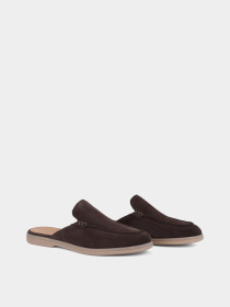 Чоловічі замшеві сабо сірі модель 5101D-101-372 Чоловічі замшеві сабо сірі модель 5101D-101-372 Фото