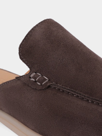 Чоловічі замшеві сабо сірі модель 5101D-101-372 Чоловічі замшеві сабо сірі модель 5101D-101-372 Фото