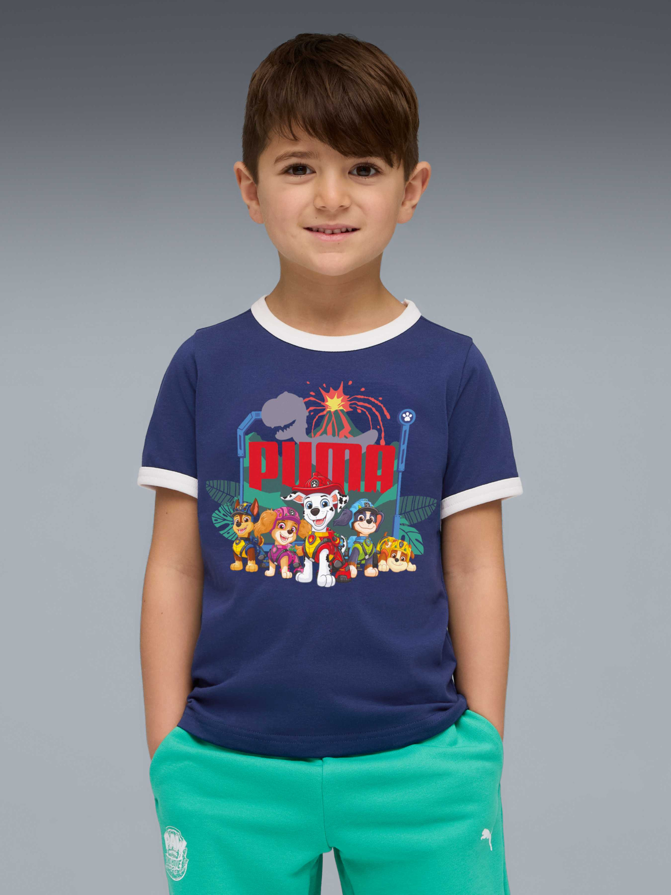 Футболки и поло PUMA x Paw Patrol Ringer Tee модель 634935 Футболки и поло PUMA x Paw Patrol Ringer Tee модель 634935 Фото