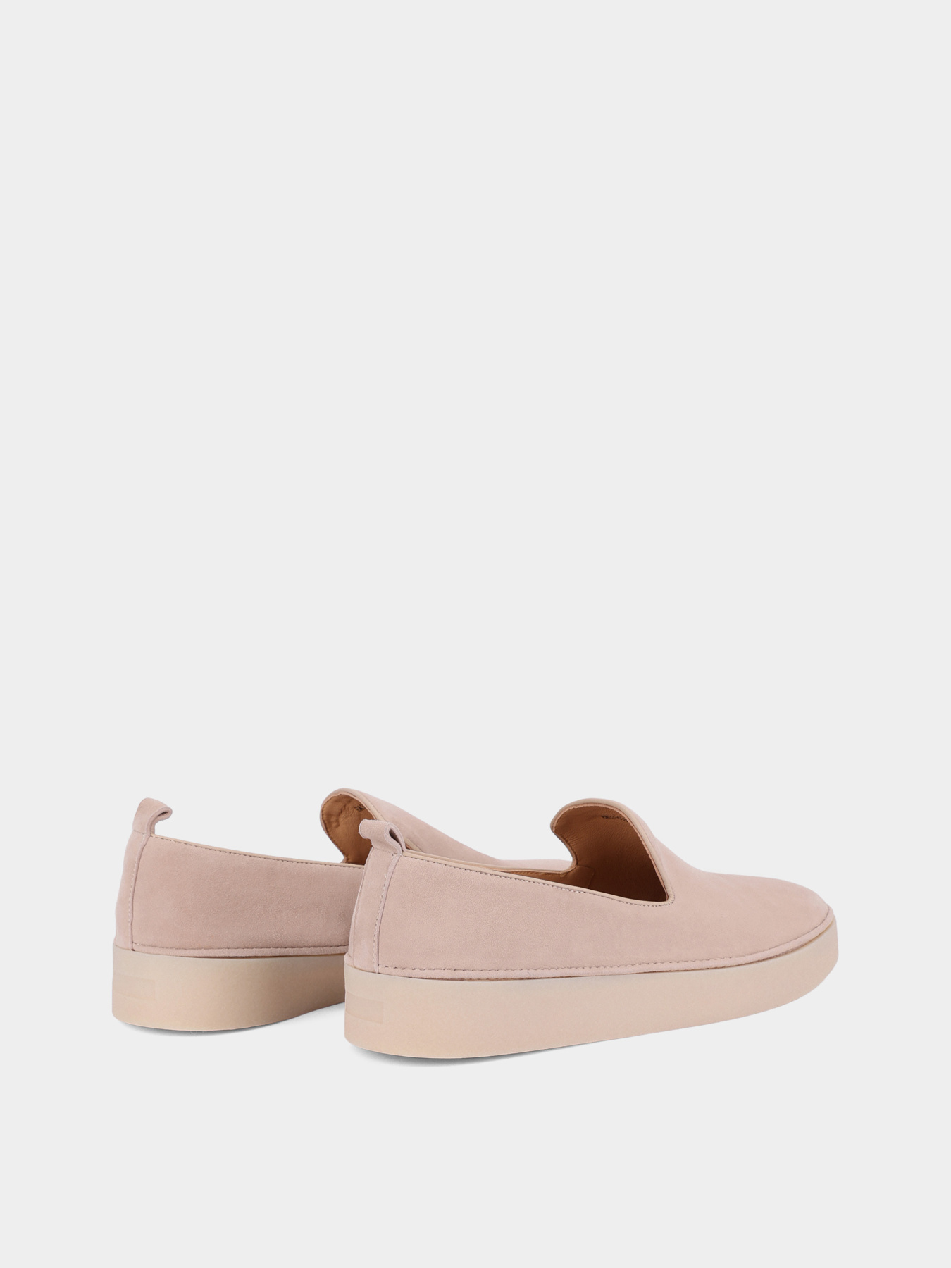 Мужские слипоны замшевые бежевые модель BA33-6509 Фото