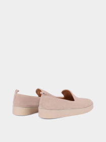 Мужские слипоны замшевые бежевые модель BA33-6509 Фото