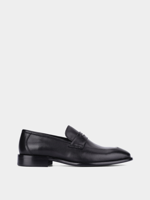 Мужские туфли кожаные черные модель KT1579-121-E256 Фото