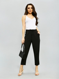 Брюки повседневные ISSA Plus модель 11600_черный Фото