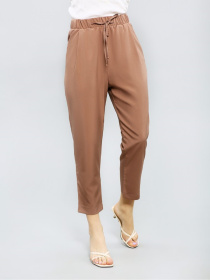 Брюки повседневные ISSA Plus модель 11600_светло_коричневый Фото