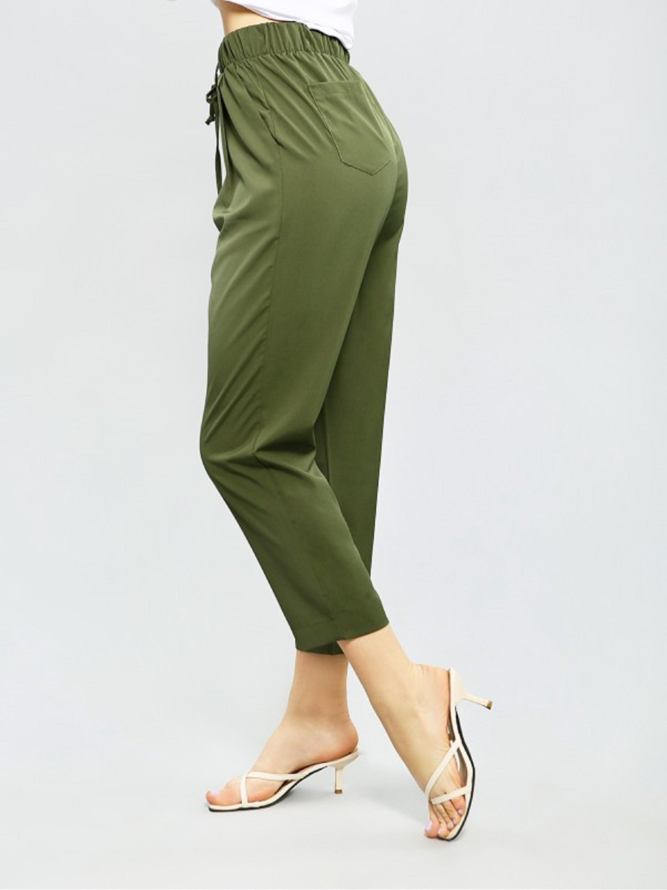 Штани повсякденні ISSA Plus модель 11600_хаки Фото