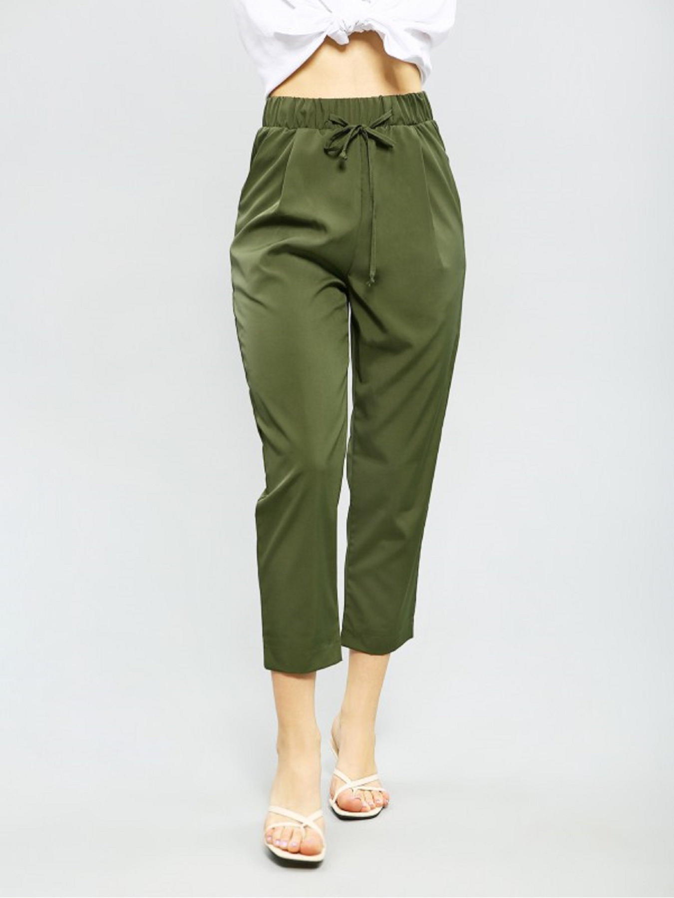 Повседневные штаны ISSA Plus модель 11600_хаки Фото