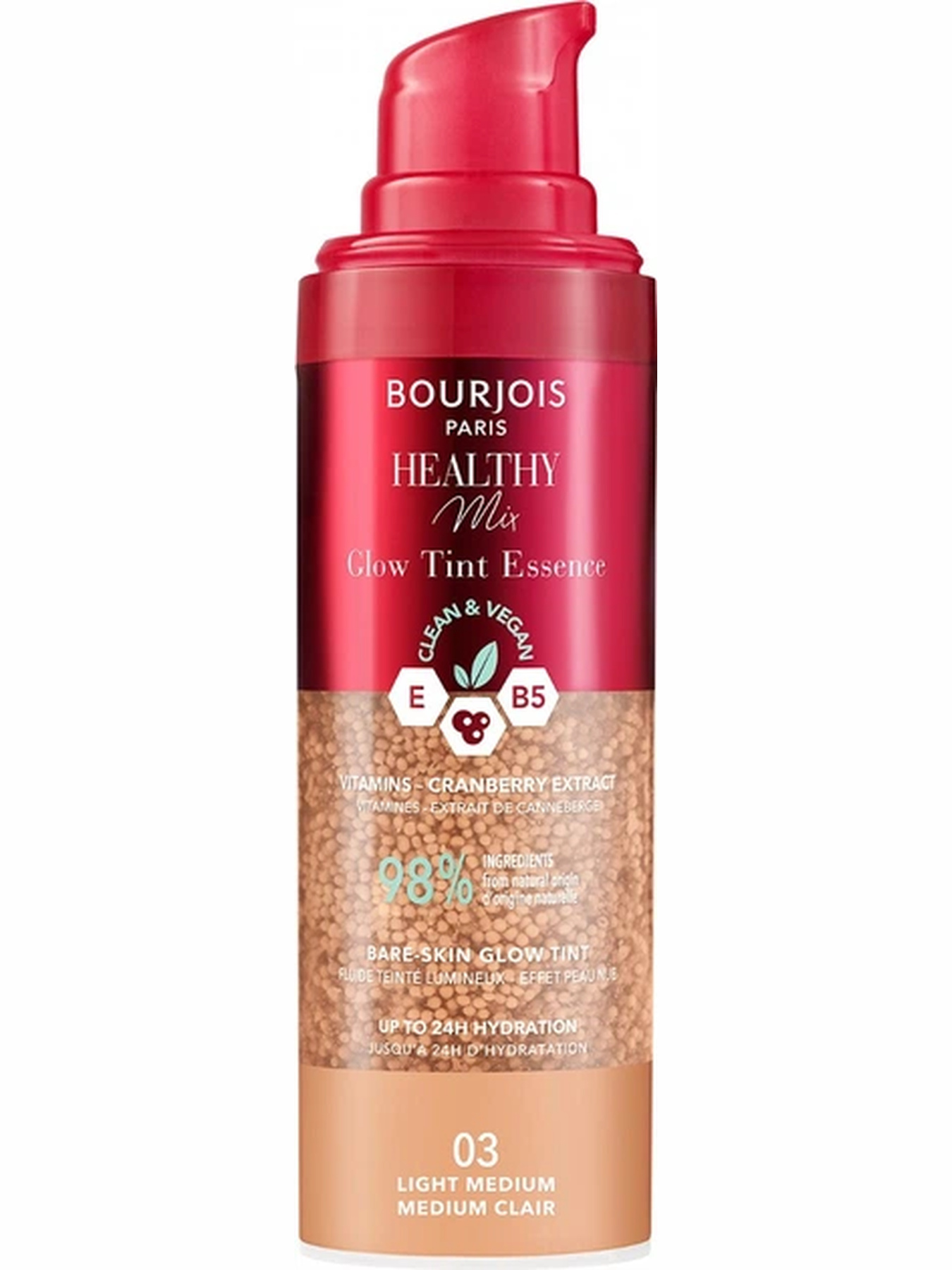 Тональная Основа Healthy Mix №003 Light/Medium BOURJOIS модель 8000020727657 Фото