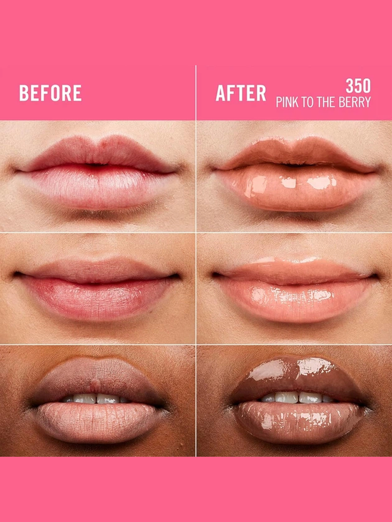 Блиск Для Губ Thrill Seeker Glassy Gloss №350 Pink To The Berry RIMMEL модель 8000020767087 Фото