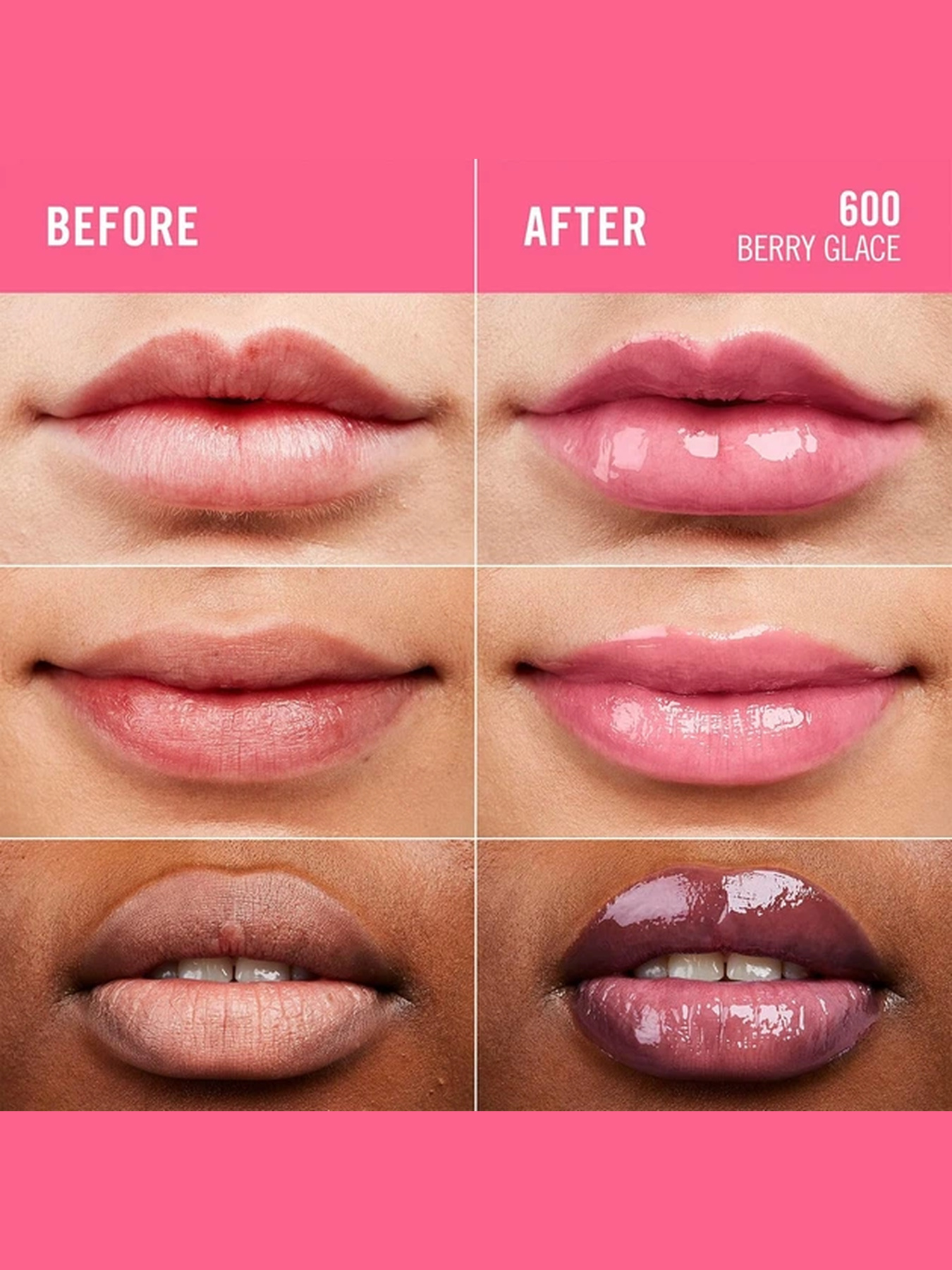 Блиск Для Губ Thrill Seeker Glassy Gloss №600 Berry Glace RIMMEL модель 8000020767091 Фото