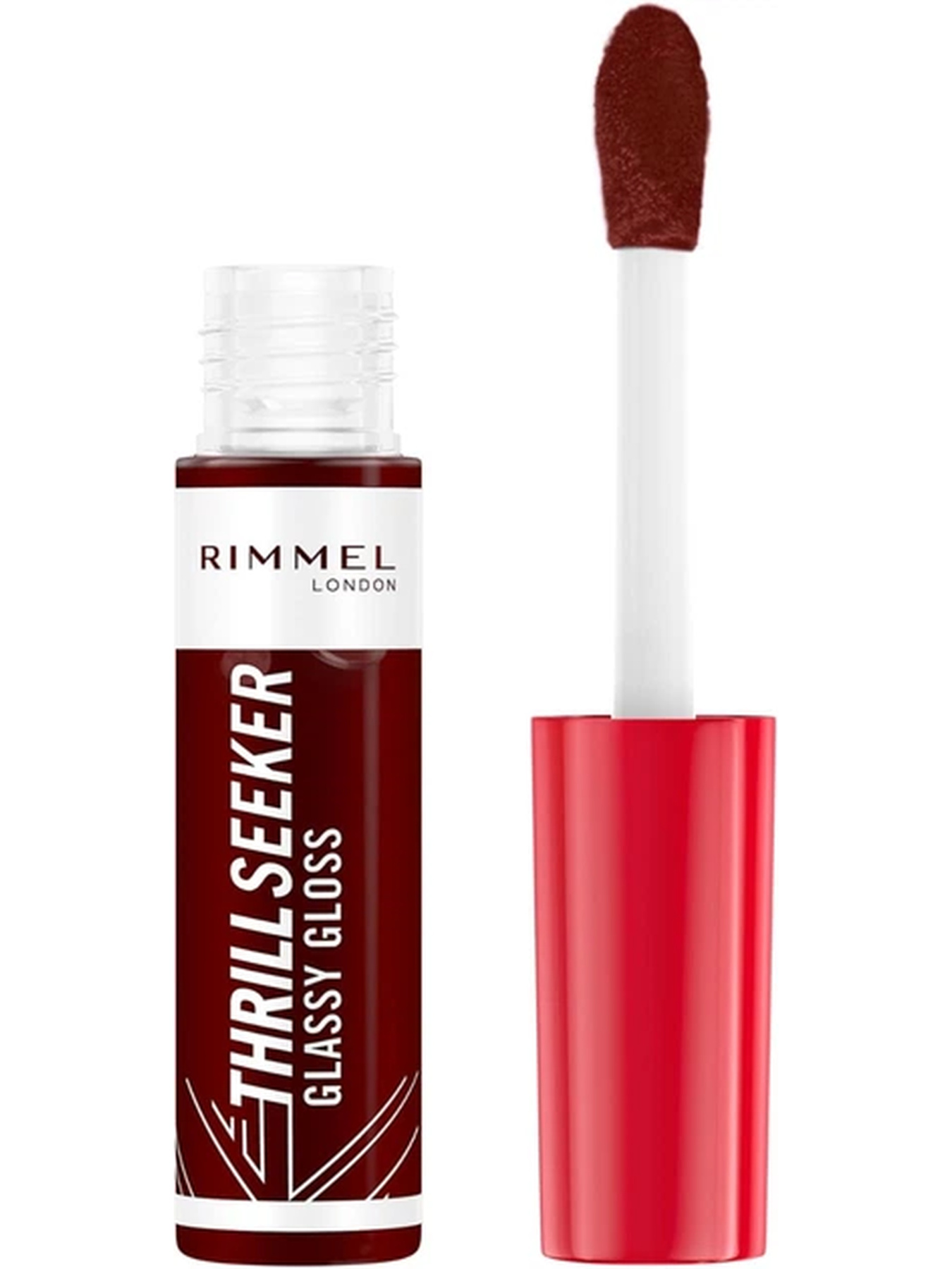 Блиск Для Губ Thrill Seeker Glassy Gloss №750 Frosted Berry RIMMEL модель 8000020939598 Фото