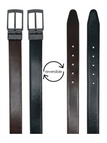 Мужской двухсторонний кожаный ремень модель PC.-1070447 .08 Фото